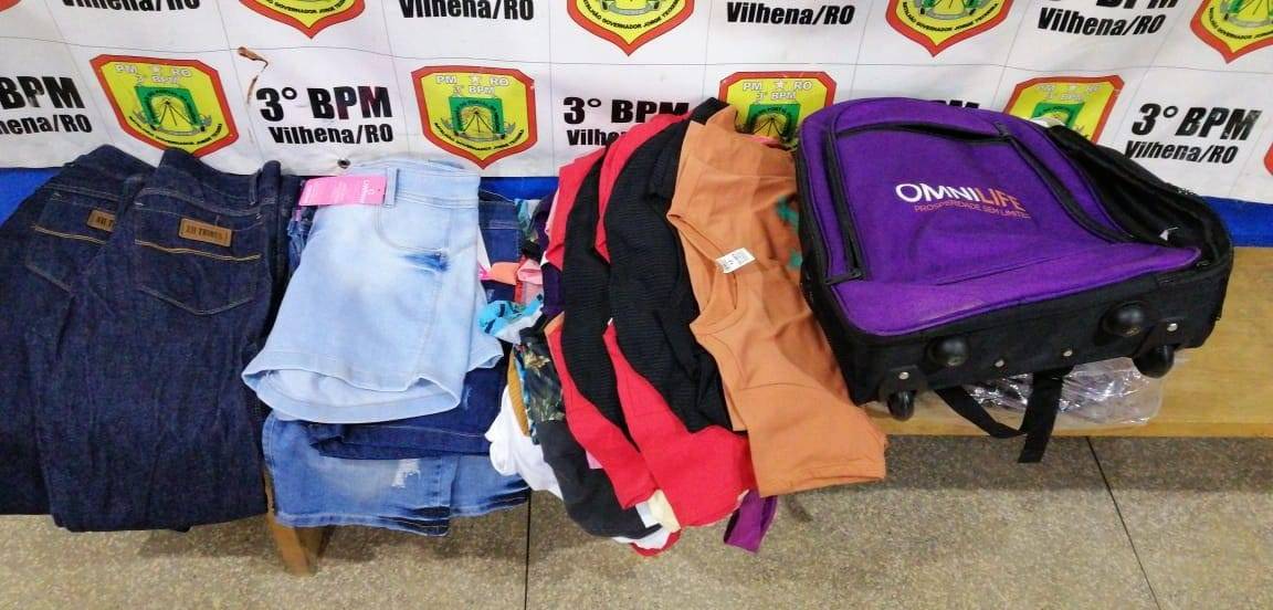 Homem é preso após arrombar a segunda loja na mesma avenida e usando bicicleta furtada no crime