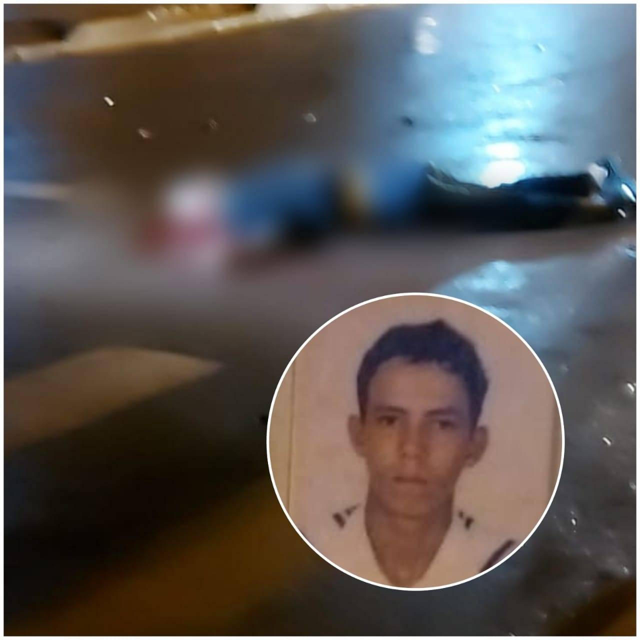 Armado com faca de açougueiro, homem de 32 anos bate em meio-fio, tem moto arrastada por carro e morre no local