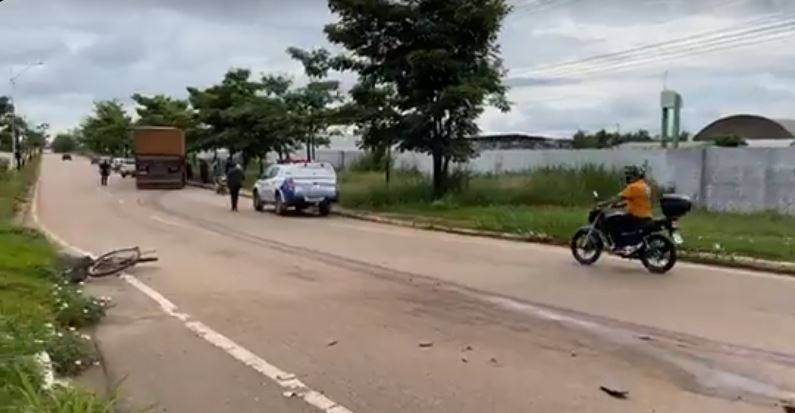 ASSISTA VÍDEO: caminhoneiro vilhenense se envolve em acidente que deixou ciclista morto em Porto Velho