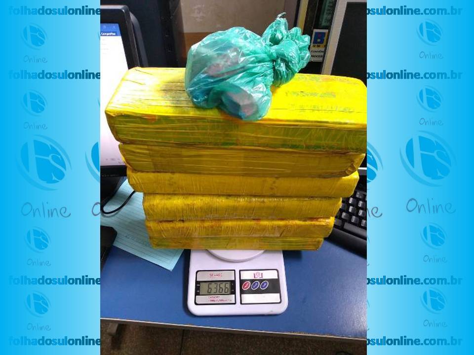 Polícia Militar apreende mais de 6 kg de maconha escondida em casa abandonada no Jardim Florença