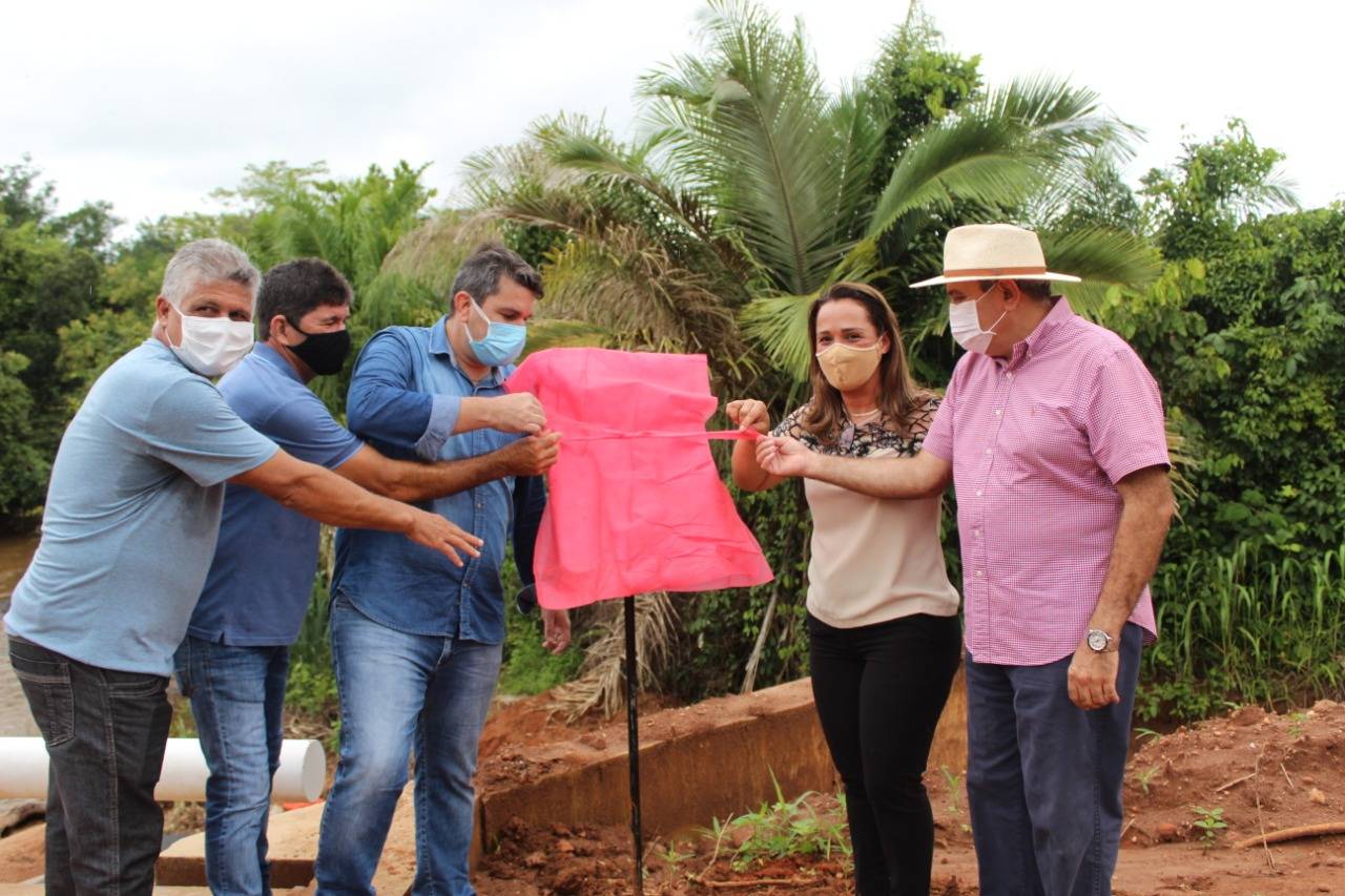 Deputada Rosangela Donadon participa de inauguração de ponte sobre rio Araras, em Primavera de Rondônia