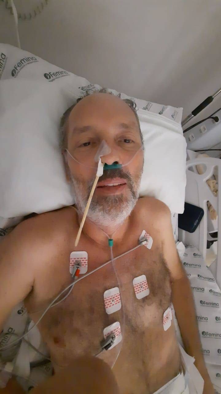 OUÇA: vilhenense que chegou a ser entubado em Cuiabá vence a Covid-19; em áudio, esposa agradece orações