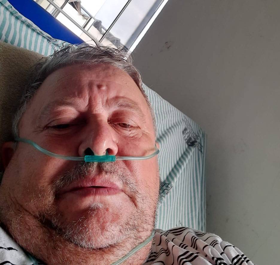OUÇA: após chegar “quase morto” no Hospital Regional, paciente de 66 anos grava áudio para agradecer atendimento