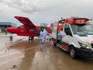 Transportados em avião dos Bombeiros, quatro rondonienses com Covid-19 já foram levados para Mato Grosso