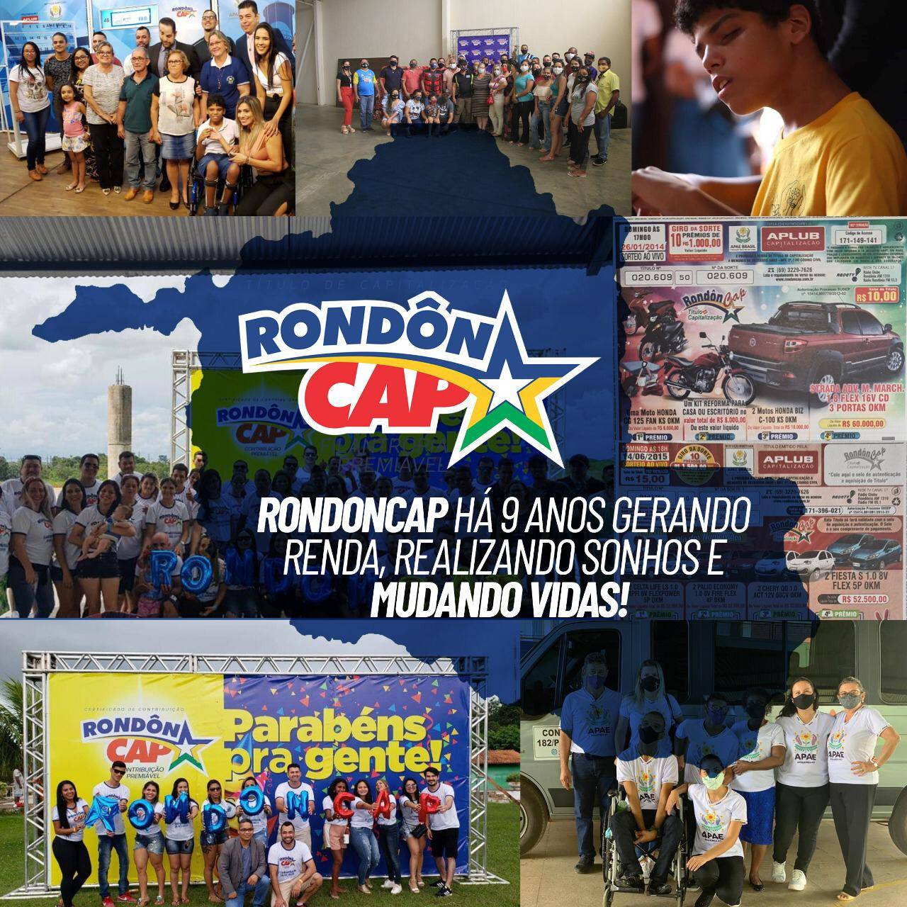 Completando 9 anos, Rondoncap entregou mais de R$ 12 milhões em premiações e ajudou a mudar vidas em Rondônia