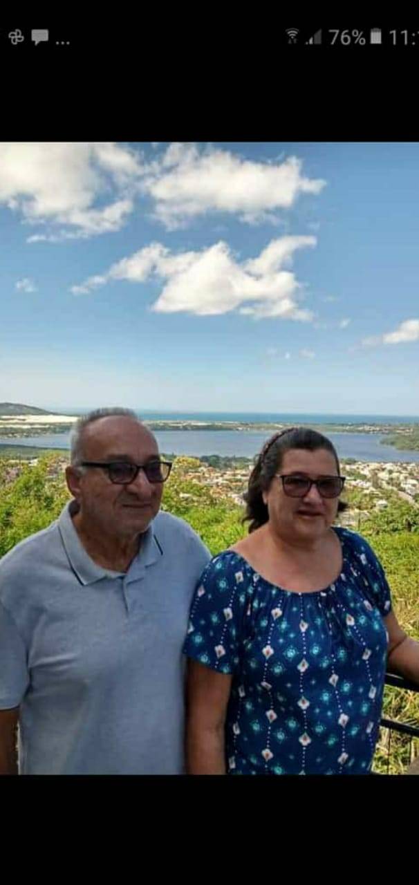 Transferido de Vilhena para hospital de Porto Velho, marido de professora morre aos 76 anos, vítima da Covid-19