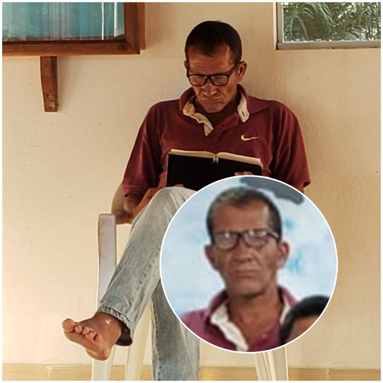 Comunidade que atende dependentes químicos tenta encontrar familiares de ex-andarilho sem documentos