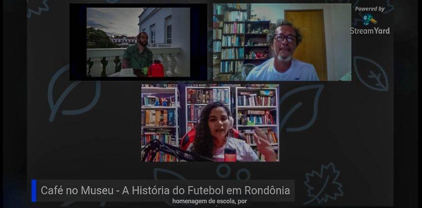 História do futebol rondoniense é contada na 1ª edição da live “Café no Museu” realizada pela Funcer