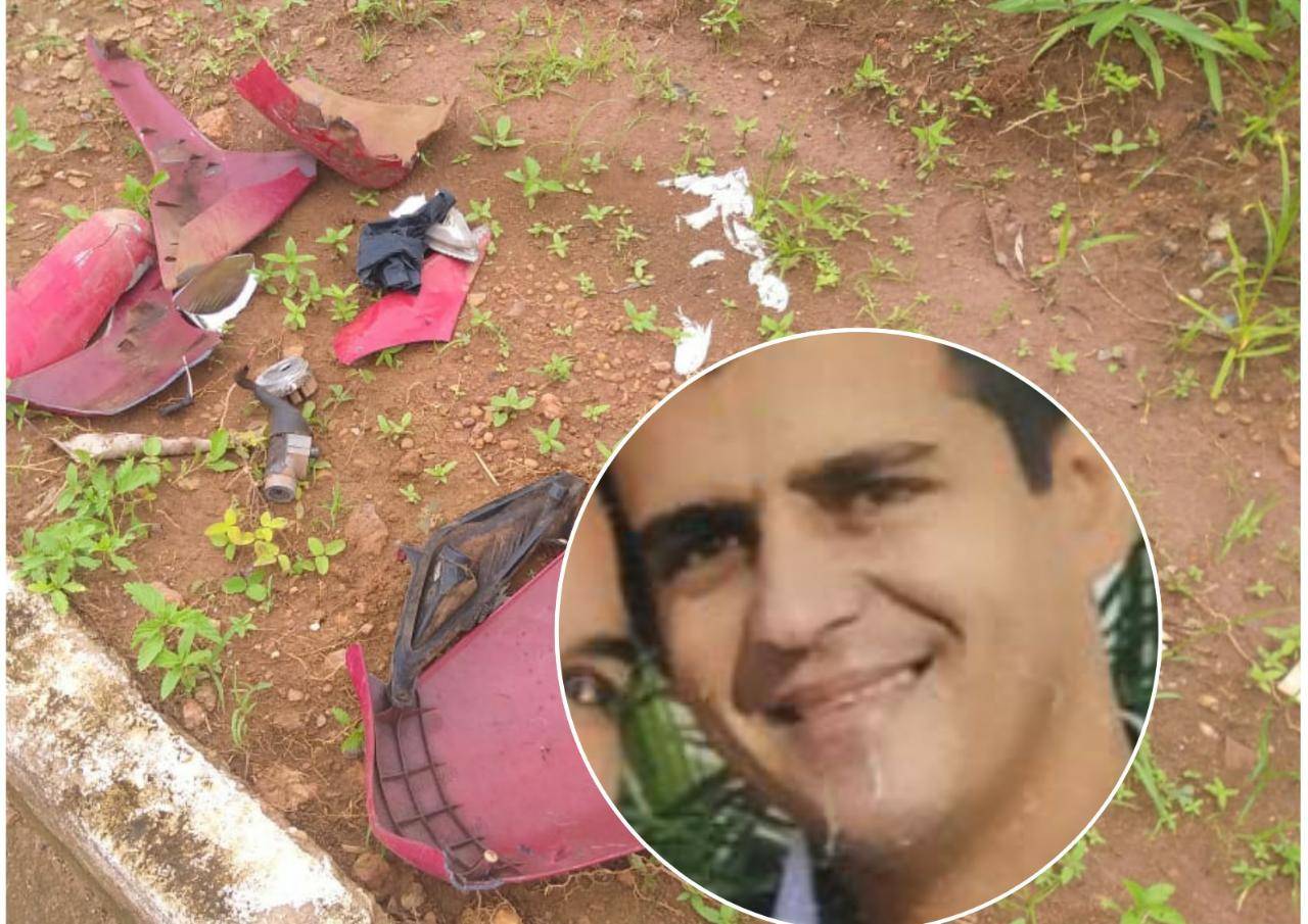 Funcionário do Atacadão bate moto em traseira de carreta estacionada e morre no Hospital Regional de Vilhena
