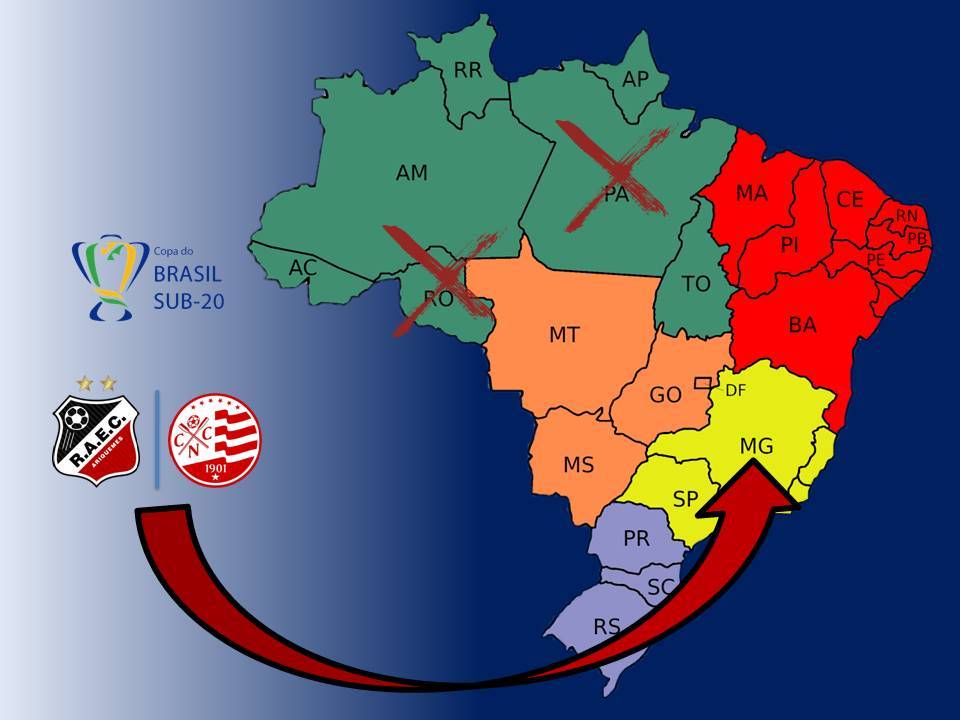 Alteração na mudança: Real Ariquemes e Náutico/PE não será em Rondônia, nem no Pará; e sim em Minas Gerais