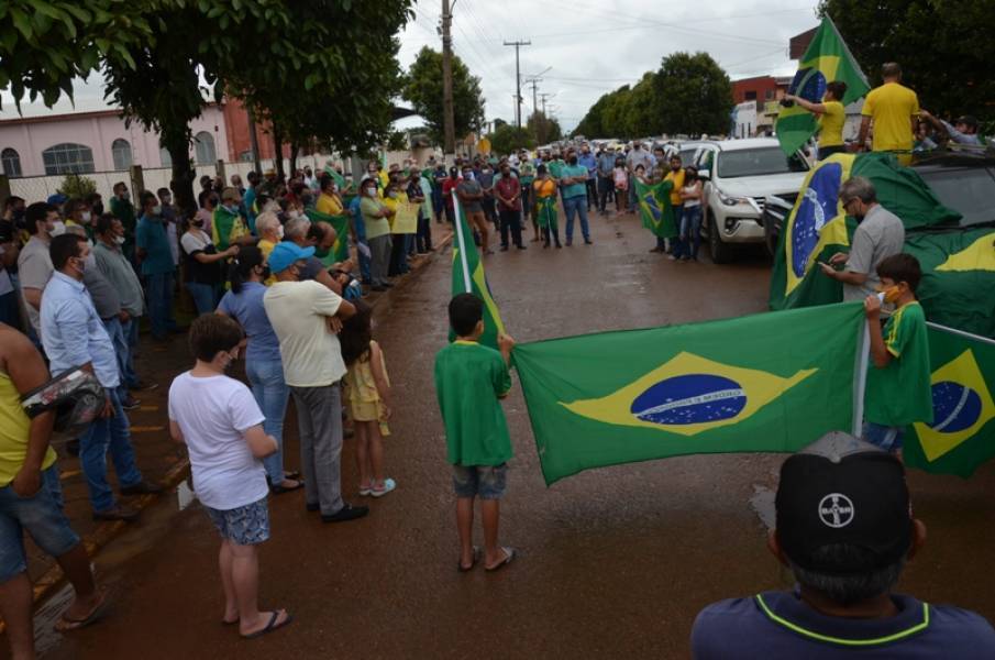 Participante de manifestações em Vilhena testa positivo para Covid-19; alerta é para que outros façam exames