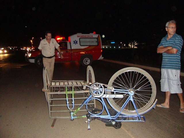 CICLISTA INVADE BR-364 E É ATROPELADO