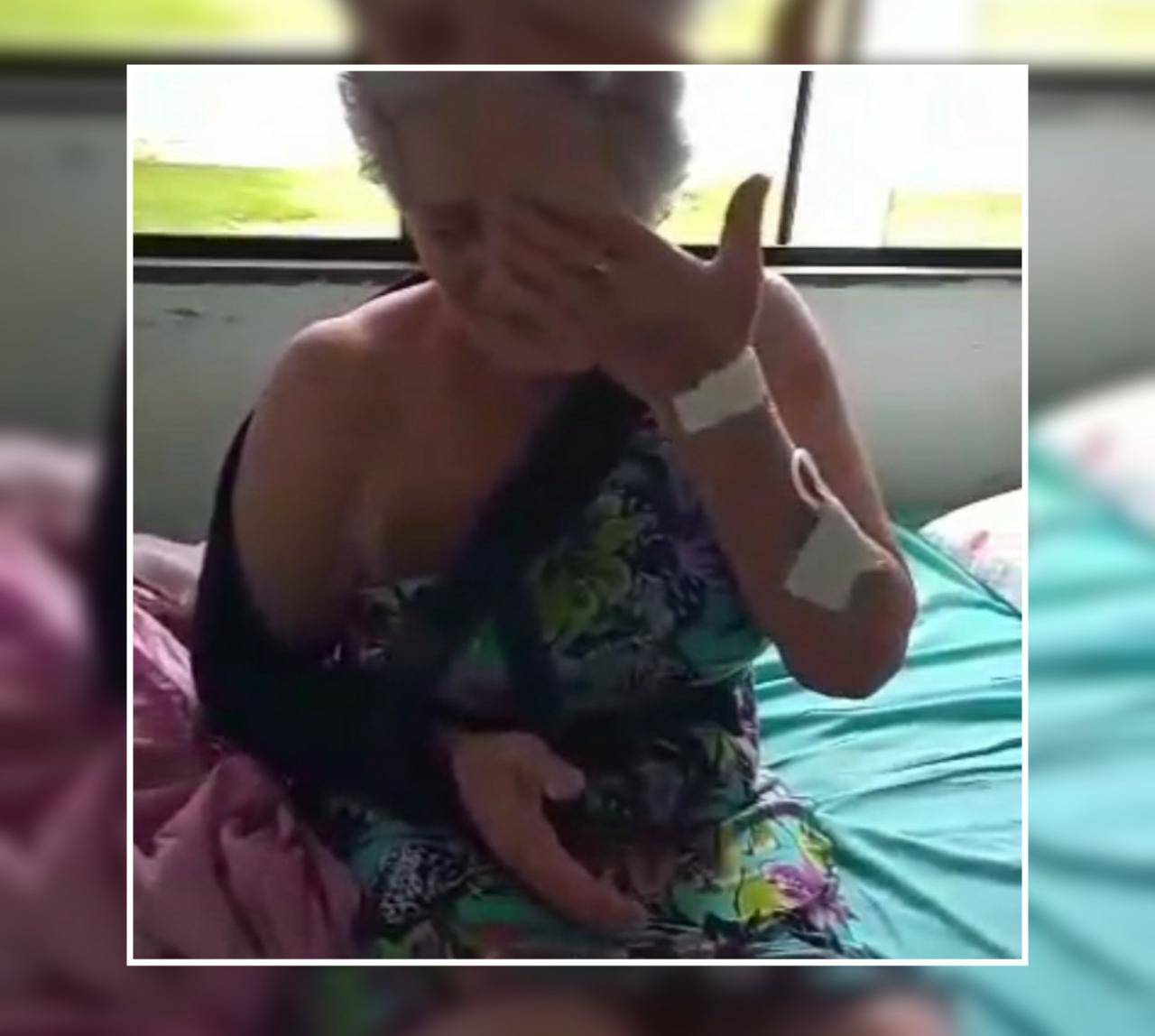 Idosa que chorou em hospital continua aguardando por cirurgia; assessoria rebate acusações e explica situação