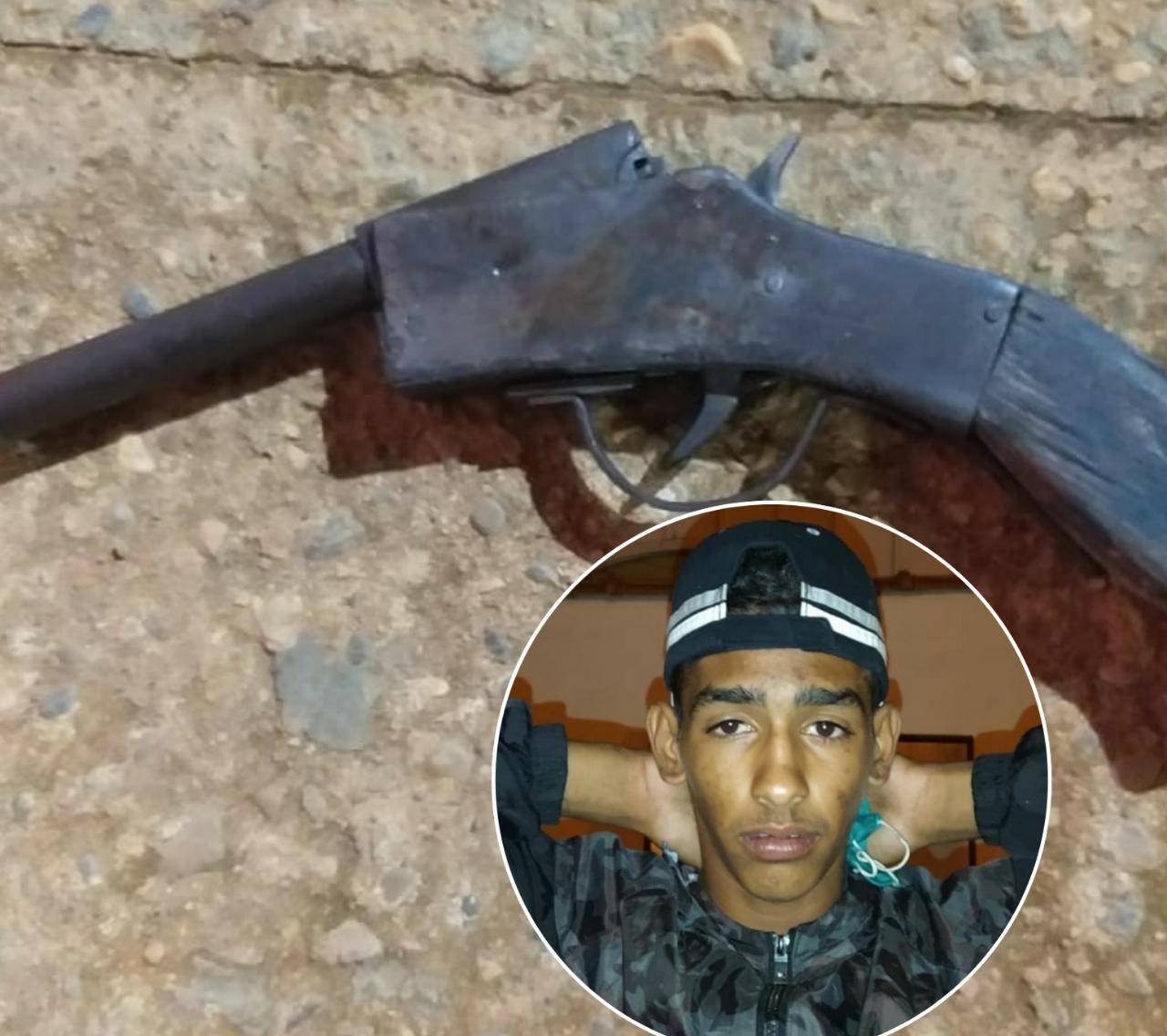 Assaltante que morreu trocando tiros com a polícia tinha 19 anos e já havia praticado outros crimes na cidade