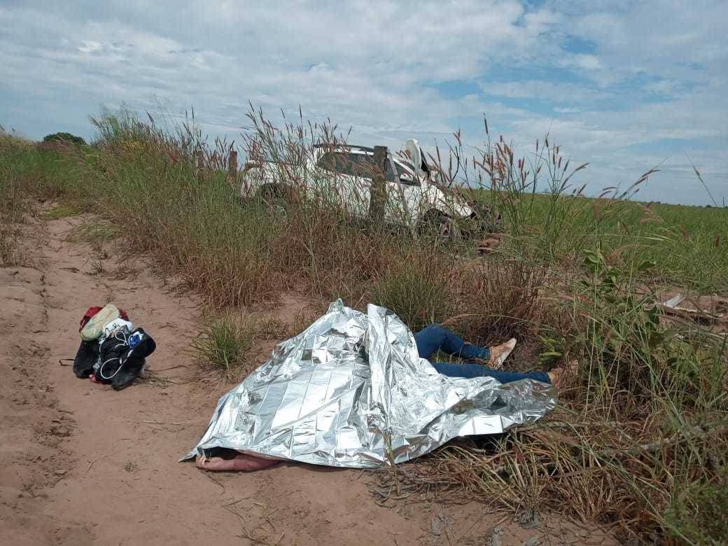 Carro com casal de Ariquemes a bordo se envolve em acidente fatal em MS: mulher grávida de 22 anos morreu