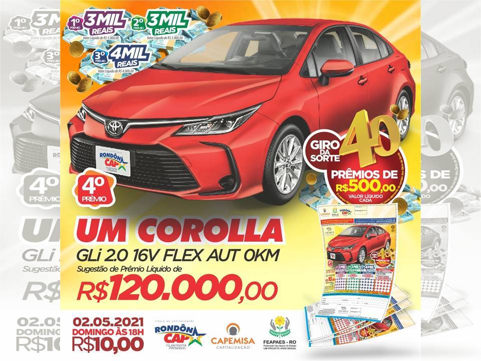 ASSISTA VÍDEO DO SORTEIO: caminhoneiro vilhenense ganha carro zero quilômetro no Rondoncap