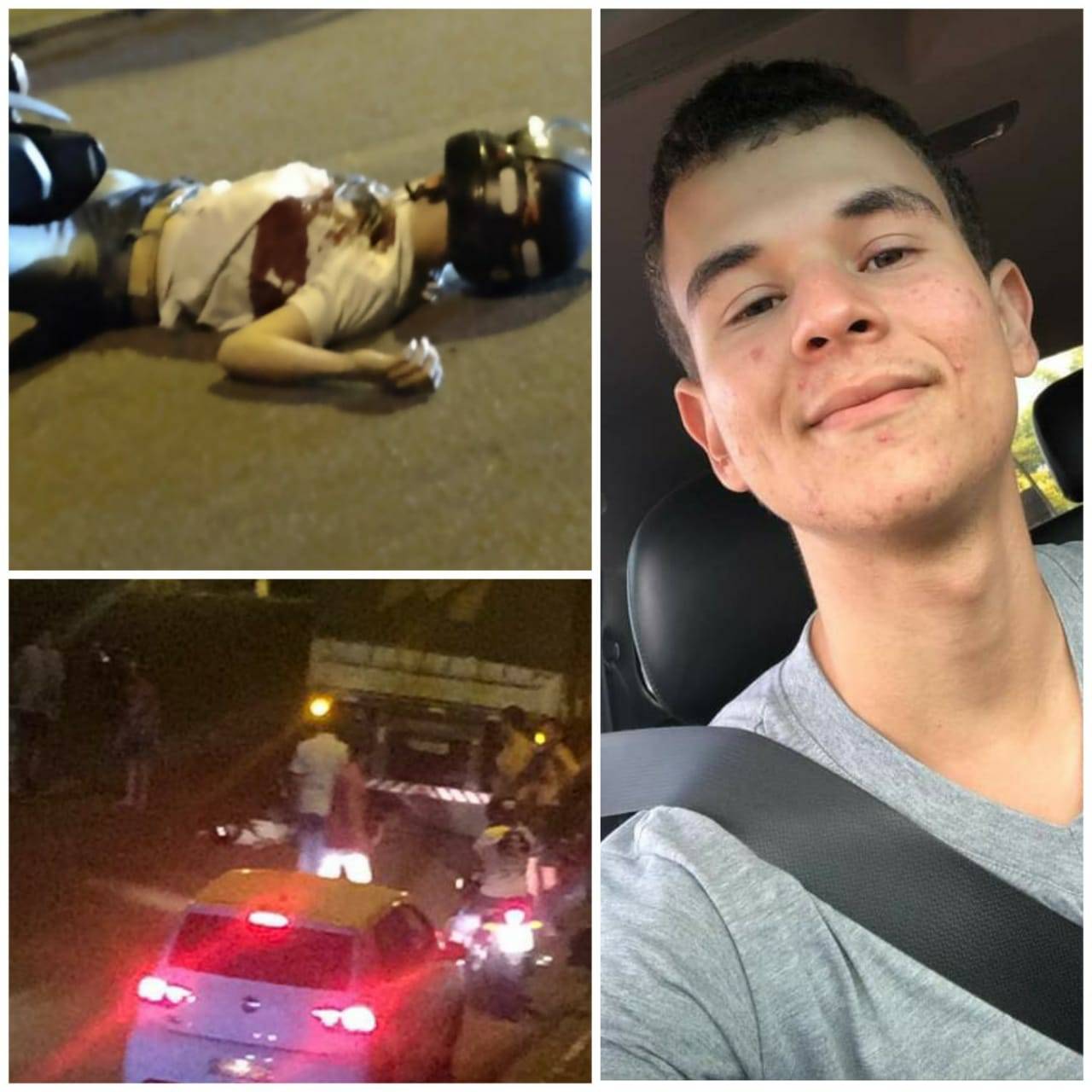 Rapaz de 20 anos morre após motocicleta atingir carreta em Colorado do Oeste; adolescente que estava na garupa sobreviveu