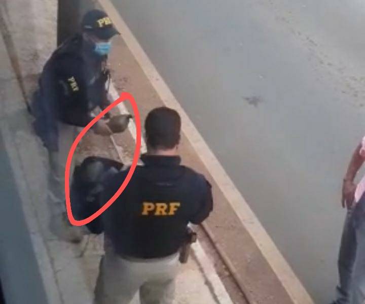 Em Vilhena, agentes da PRF prendem rapaz de 20 anos levando mais de 08 kg de maconha para Cuiabá