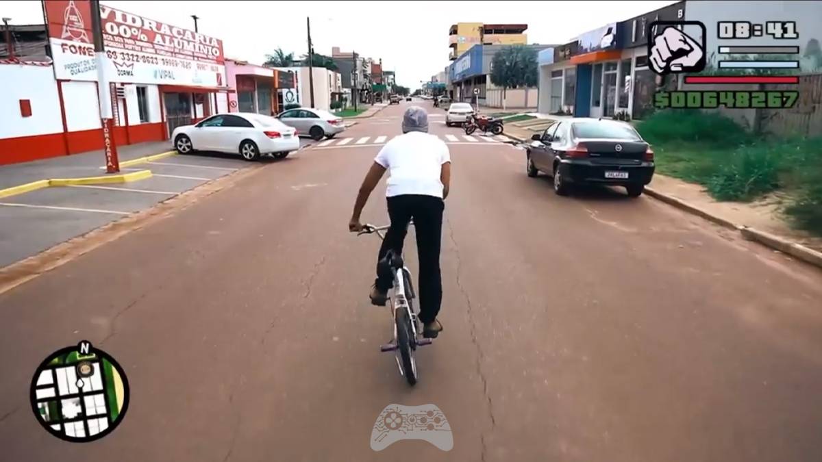 Saiu no Portal UOL: Barbearia em Vilhena-RO faz comercial estilo GTA e viraliza na web