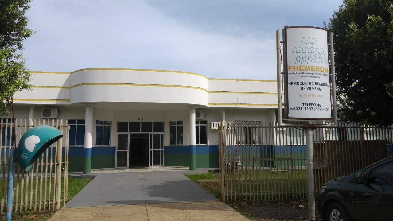 Com estoques de sangue praticamente zerados, Hemocentro de Vilhena faz apelo a doadores