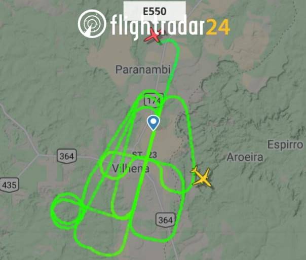 Entidade ligada à Força Aérea faz testes no aeroporto de Vilhena; Azul volta a operar na cidade semana que vem
