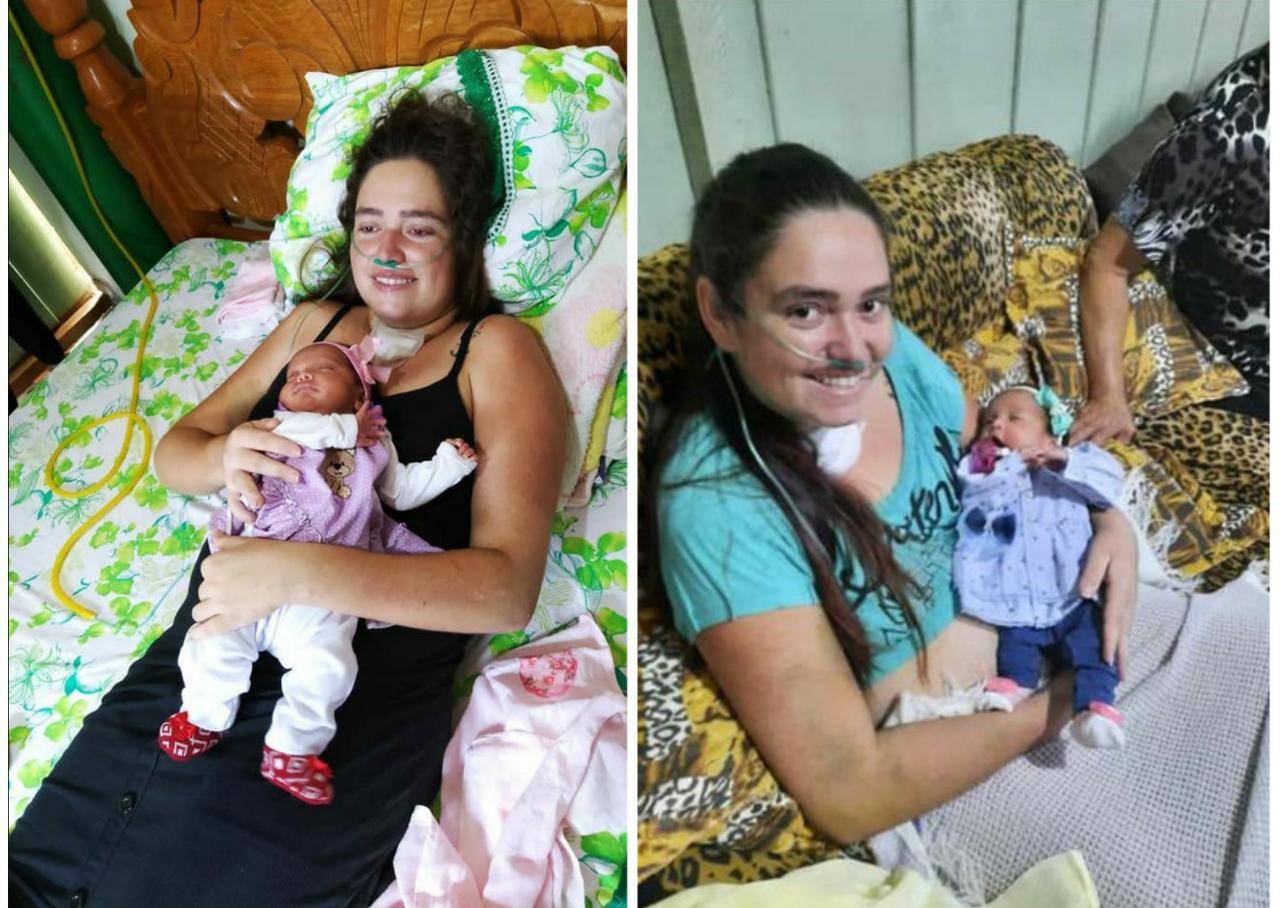 VÍDEO: jovem que comoveu o Cone Sul ao ter filha um dia antes de ser intubada pede ajuda para lutar contra sequelas da Covid