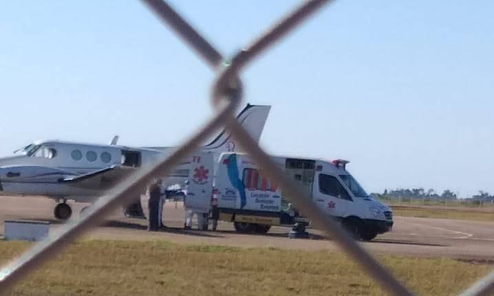 Após contrair bactéria durante parto, vilhenense de 38 anos é transferida intubada e em UTI aérea para Cuiabá