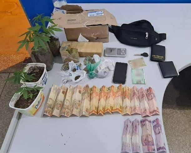 Dois rapazes são presos com quase 1 kg de maconha recebida pelos Correios; polícia encontrou plantação da erva