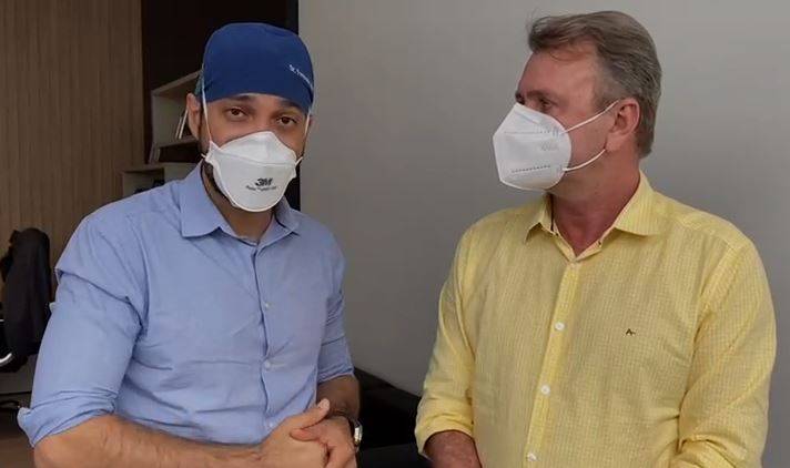 ASSISTA: em vídeo, deputado e secretário de Estado da Saúde anunciam testagem em massa para Covid-19, em Vilhena
