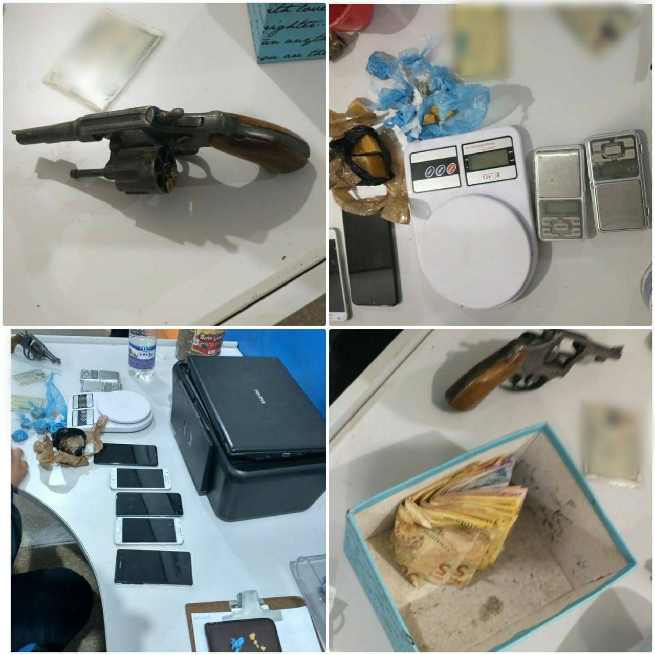 Ex-sargento da Polícia Militar é preso por antigos colegas de farda vendendo drogas em Vilhena