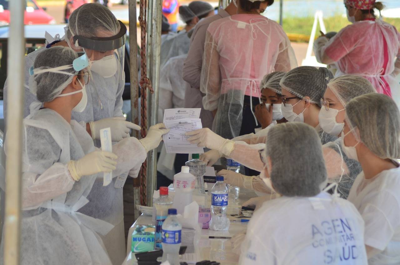 Mais de 11% das pessoas que fizeram testes rápidos para Covid-19 em Vilhena apresentam resultado positivo