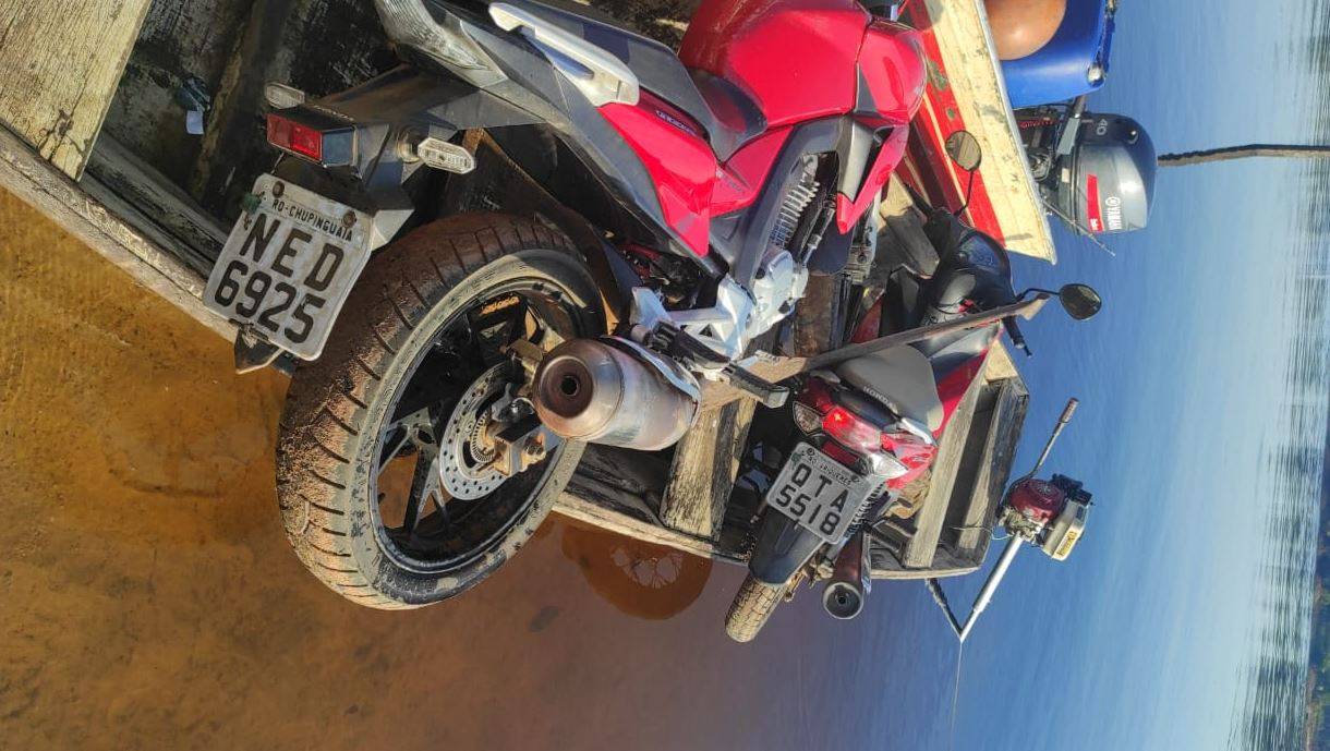 Forças Armadas da Bolívia apreendem motocicletas com placas das cidades de Ariquemes e Chupinguaia