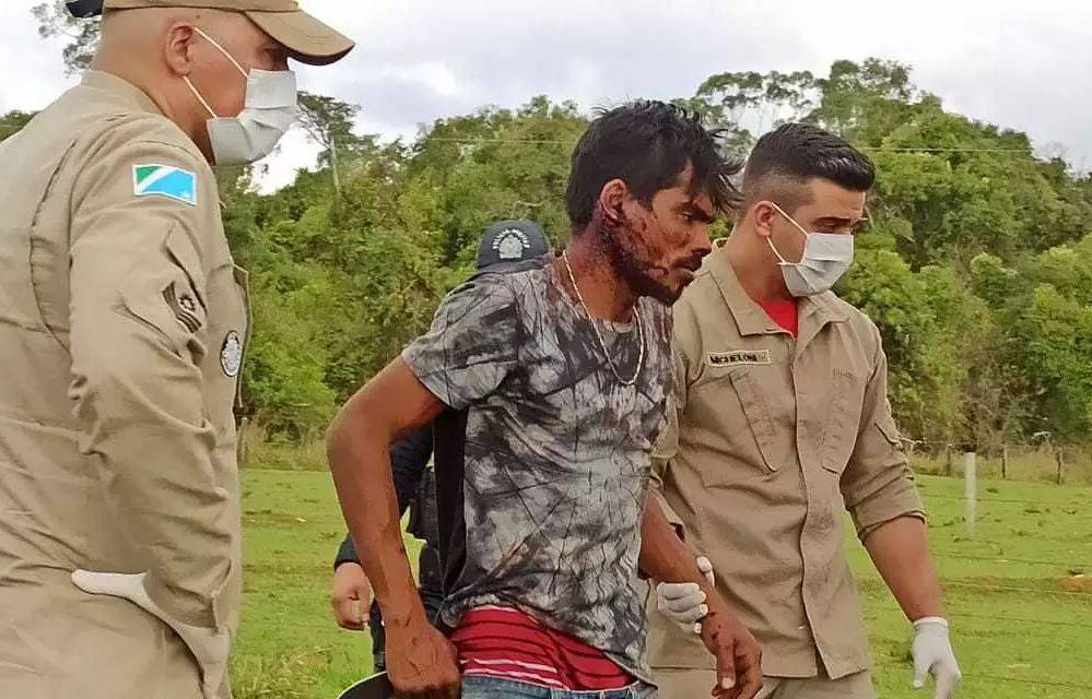 Em MS, homem de 27 anos é sequestrado e espancado ao ser confundido com o serial killer mais procurado do Brasil