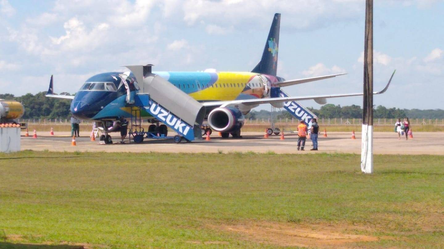 Redução de imposto pode fazer Azul implantar voos de Vilhena para Porto Velho e atrair outra companhia aérea