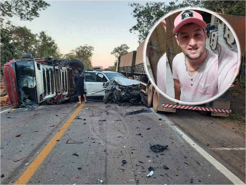 VEJA VÍDEO: motorista de aplicativo morre na BR 174, entre as cidades de Vilhena e Comodoro
