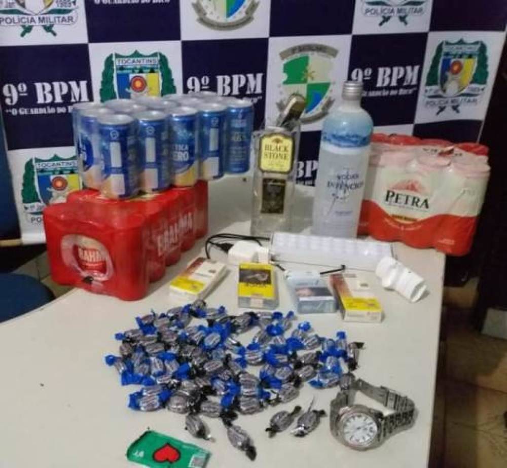 Em Vilhena, ladrão usa “estratégia” para não ser filmado enquanto furtava cigarro e cervejas em distribuidora