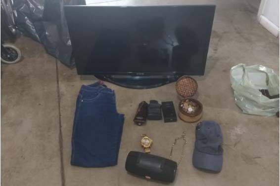 Após câmeras de posto de combustíveis mostrarem furto, vítima segura ladrão até chegada da Polícia Militar