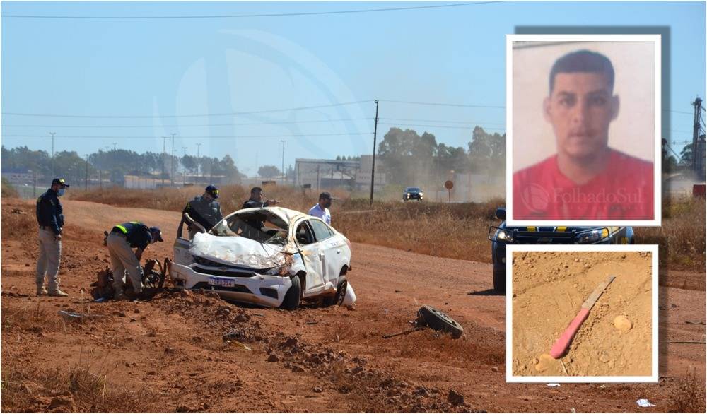 EXCLUSIVO: vítima de assaltante que morreu após capotamento em Vilhena, taxista mato-grossense dá detalhes do crime