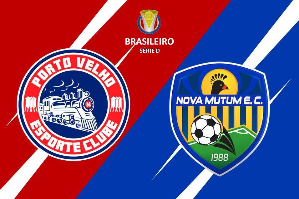 Abrindo o returno do Grupo 5 do Brasileiro Série D, Porto Velho recebe hoje o Nova Mutum-MT no Aluízio Ferreira