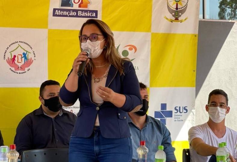 Deputada denuncia que prefeito alegou não precisar e recusou emenda de R$ 350 mil que ela havia destinado para Vilhena