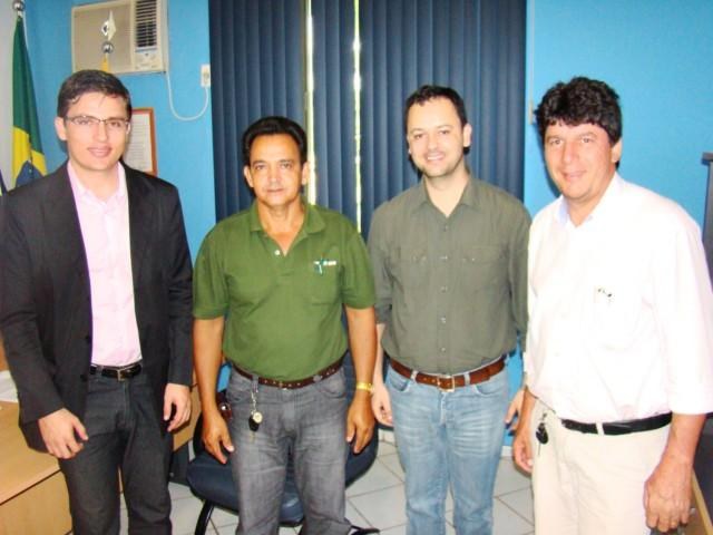 Prefeito quer ajuda da Setur para exploração do turismo em Médici