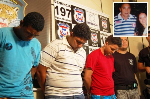 Presos assassinos de casal que ganhou na loteria em Rondônia