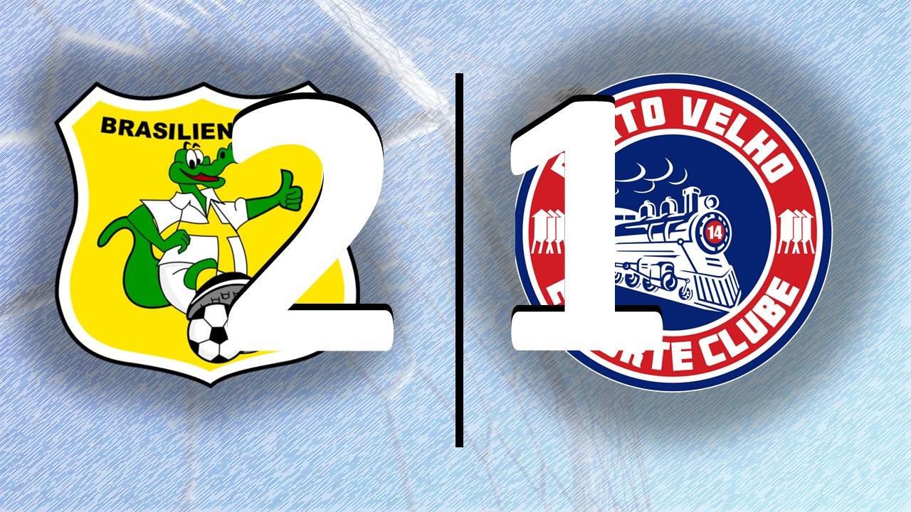 Porto Velho sai na frente, mas sede a virada e sofre quarta derrota na Série D do Brasileiro