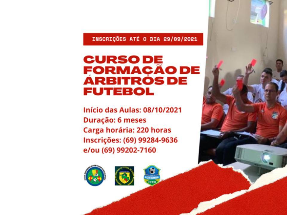 Com homenagem à “Becão”, FFER e Sindarfer abrem inscrições para Curso de Formação de Árbitros