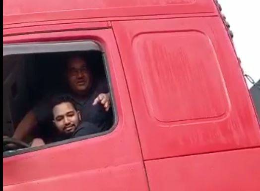 VEJA VÍDEO: acusado de “furar” bloqueio de caminhoneiros, ex-vereador diz que estava apenas indo para casa, em Colorado do Oeste