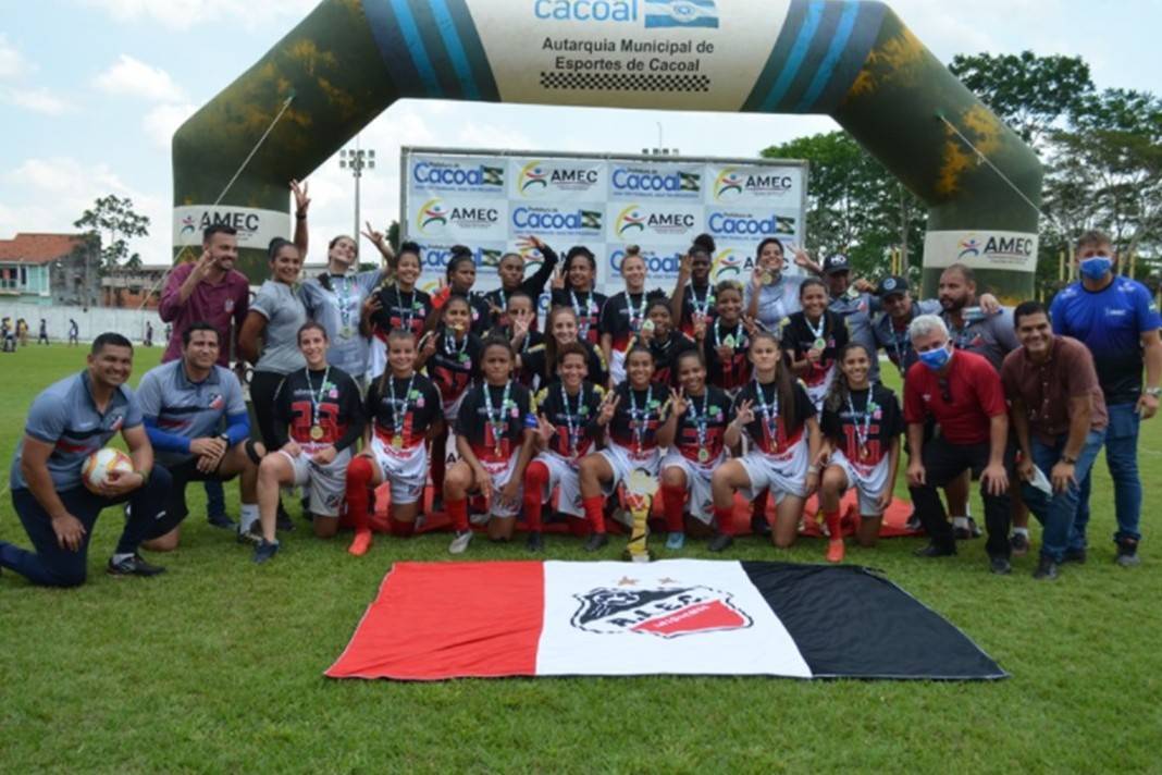 Real Ariquemes bate o Barcelona e conquista tricampeonato do Rondoniense Feminino