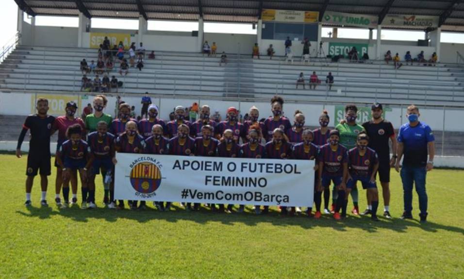 Barcelona garante vaga na primeira edição do Campeonato Brasileiro Feminino Série A3