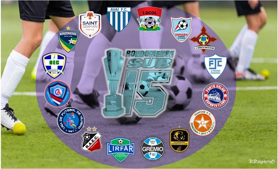 16 clubes confirmam participação no Campeonato Rondoniense Sub-15; sorteio dos grupos será no dia 20
