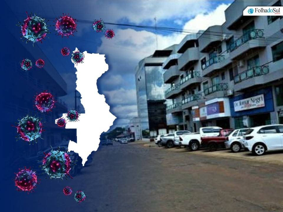 Neste domingo foram confirmados 4 novos casos de Covid-19 em Vilhena; município tem 4 pacientes na UTI