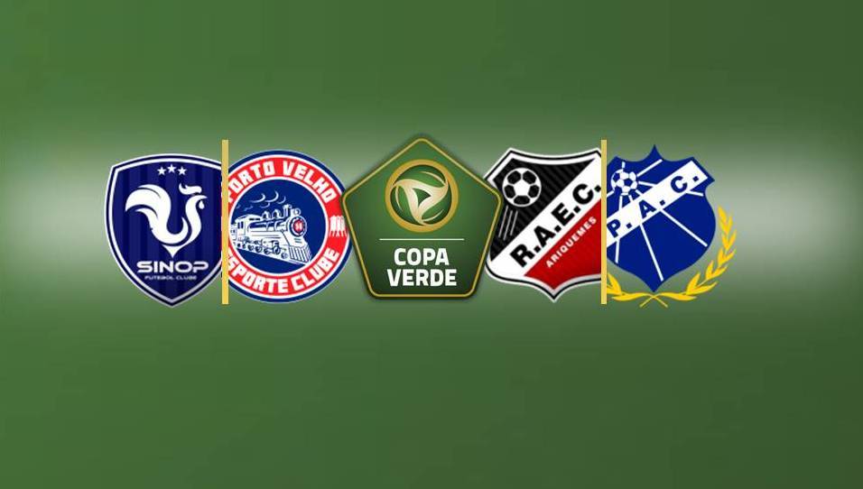CBF define datas da primeira fase da Copa Verde 2021; Real Ariquemes e Porto Velho jogam no dia 13 de outubro